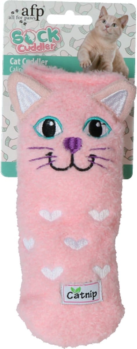 AFP Sock cuddler - Cat Cuddler Speelgoed voor katten - Kattenspeelgoed - Kattenspeeltjes
