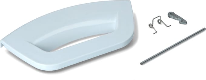 Deurgreep wasmachine - handgreep wit compleet - geschikt voor Ariston Hotpoint Indesit - C00507932