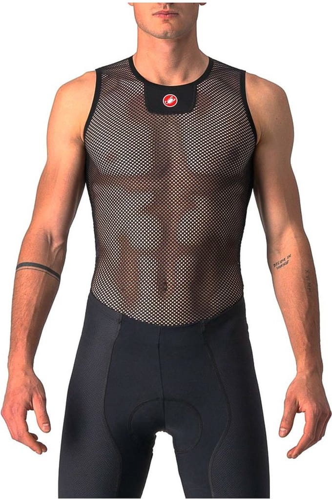 Castelli Core Mesh 3 Korte Mouwen Basislaag Zwart L Man