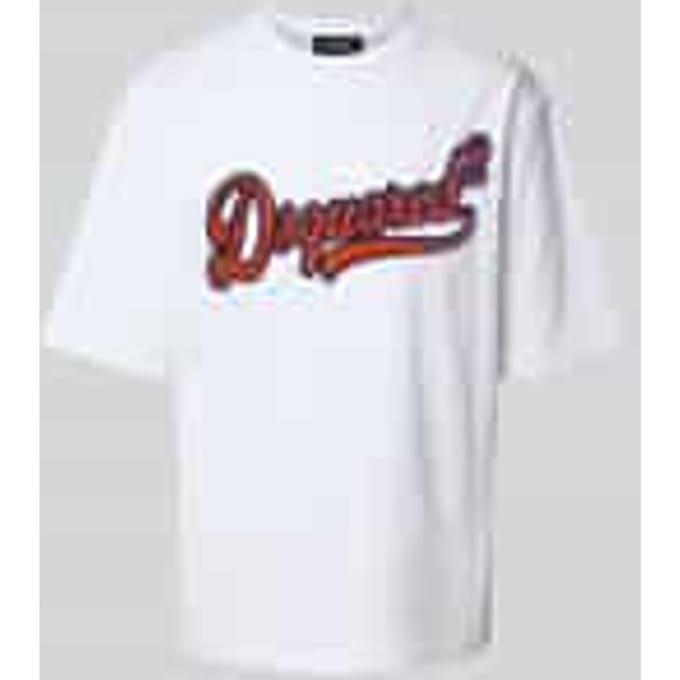 Dsquared² Witte Katoenen T-Shirt