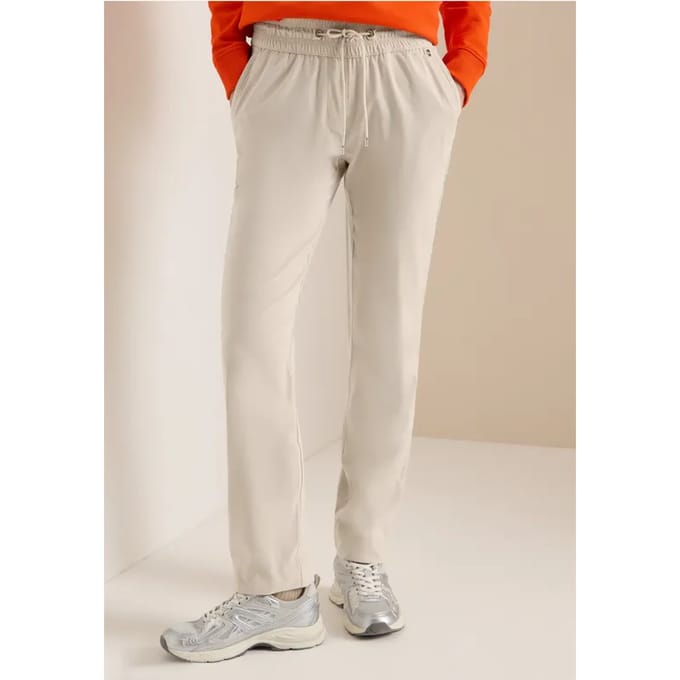 Mid Waist Slim Legs broek in casual fit