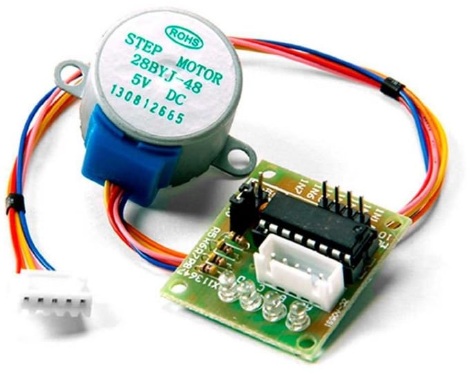 5V Stappenmotor met ULN2003 Driverboard voor Raspberry Pi en Arduino