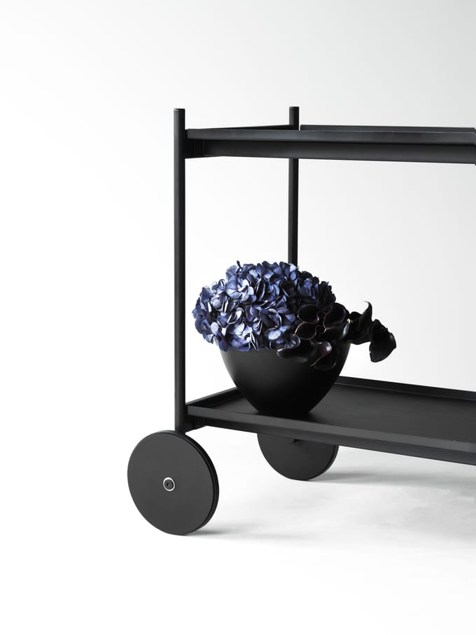 Normann Copenhagen Rul Trolley - zwart/zwart