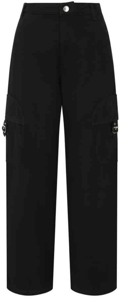 Banned - Aurora Wijde broek - 2XL - Zwart
