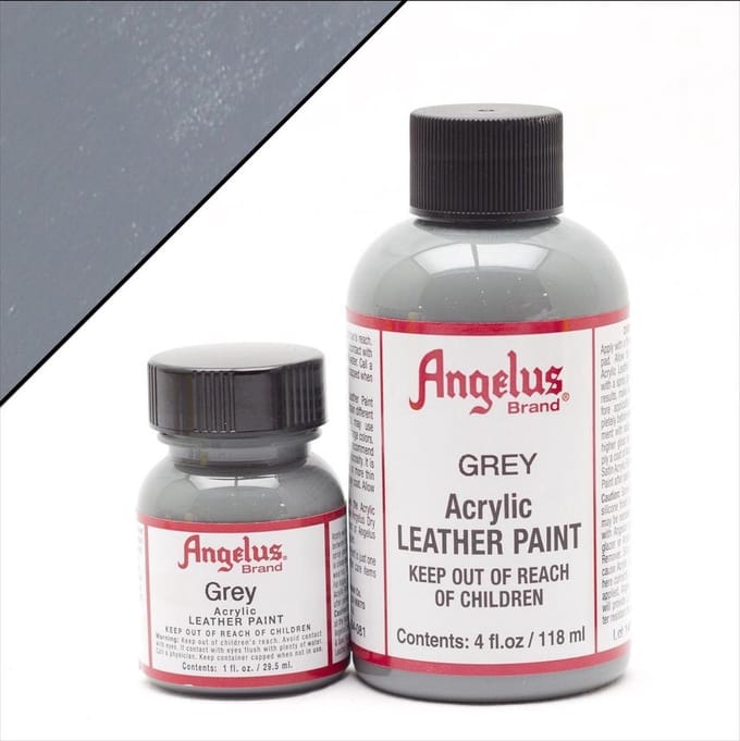 Angelus leerverf Grijs 118ml/4oz
