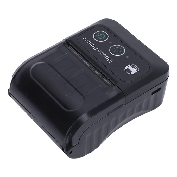 58mm Bluetooth Thermische Bonprinter Draagbaar Zakformaat USB Factuurprinter 203dpi Resolutie 50 tot black