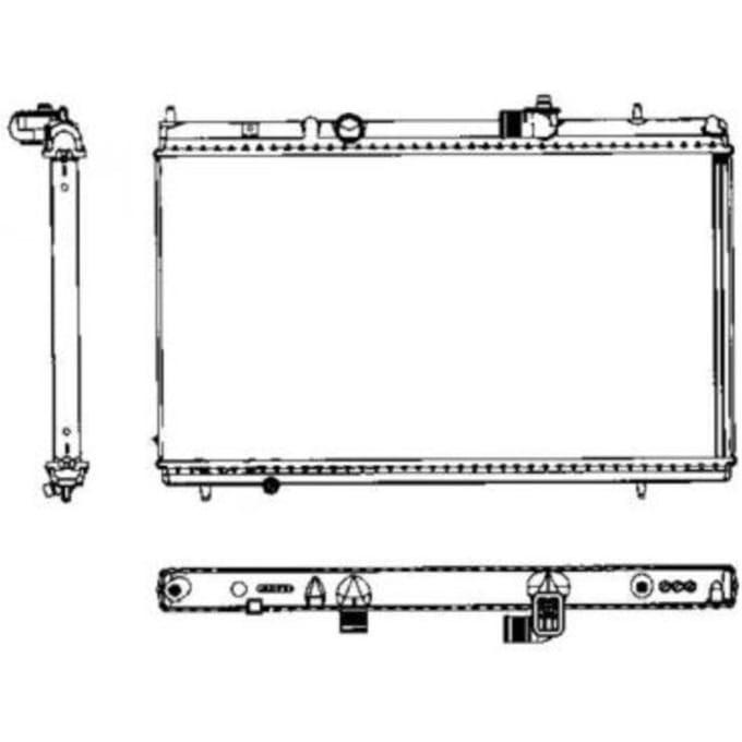 Radiator, motorkoeling NRF 50466