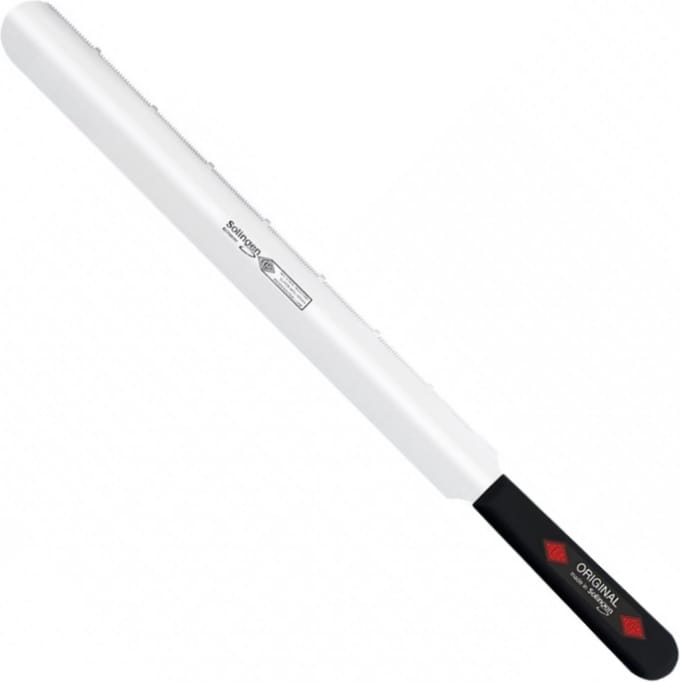 Eikaso Solingen Taartmes met Gekarteld Lemmet 31 cm – Semi Flexibel – RVS