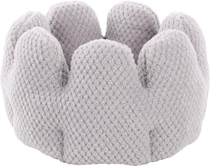 Slaapplaats Jacquard Rond Grijs