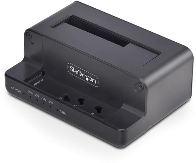 Externe Doos Startech N2-M2-SSD-DUPLICATOR Zwart
