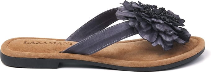 Lazamani - Dames Slippers 33.517 Black - Maat 40