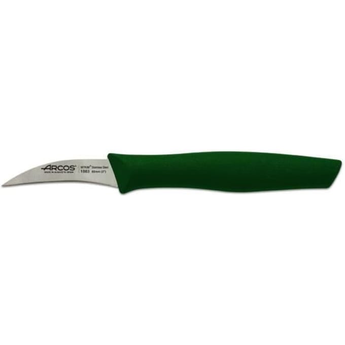Mes - ARCOS - Mondador Arcos Nova 188321 - Roestvrij staal NITRUM - Lemmet 6 cm - Ergonomisch handvat