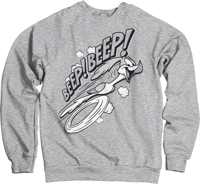 Looney Tunes BEEP BEEP Sweatshirt Heather-grijs