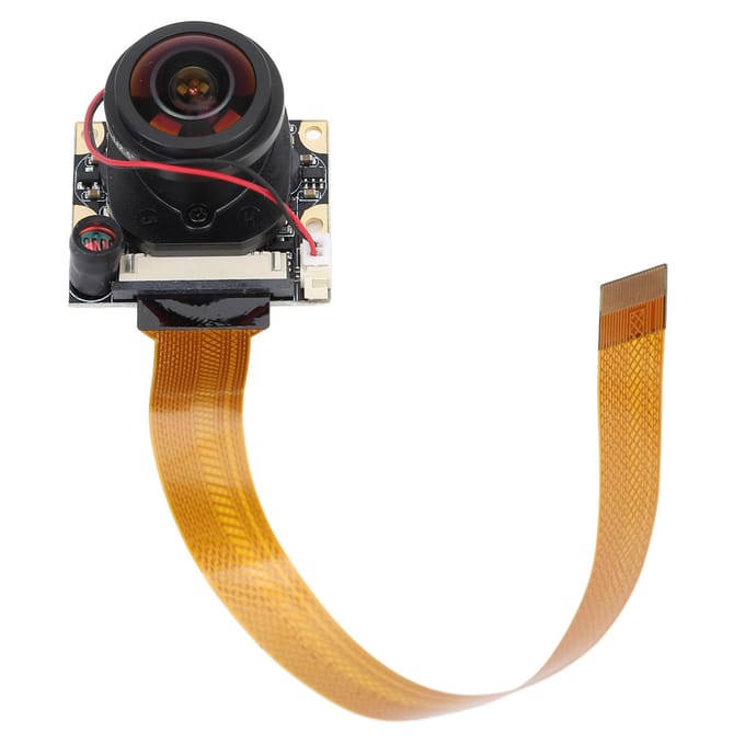 Cameramodule Nachtzicht 5MP 1080P HD Lichtgevoelig Display 175 Graden Groothoeklens met CSI black
