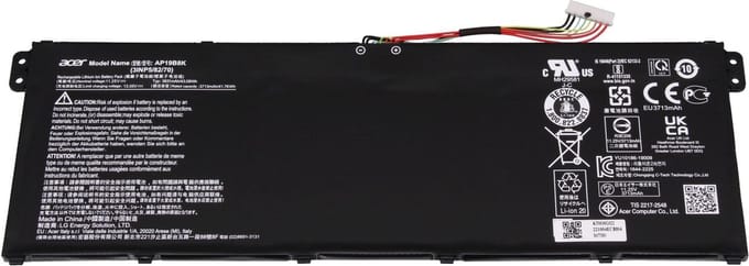 Acer KT.0030G.F22 Batterij - 43,08Wh - 11,25 V (AP19B8K)