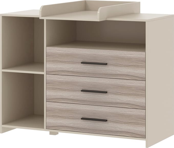 Born Lucky ® Commode / Verzorgingstafel Baby Noah - Clay & Oak