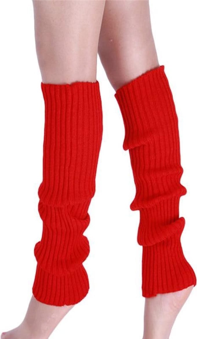 Beenwarmers | 1 paar | rood
