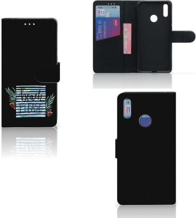 Huawei Y7 (2019) Leuk Hoesje Boho Beach