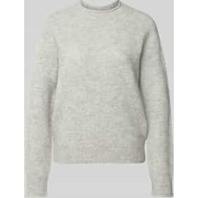 Regular fit gebreide pullover van wolmix met alpaca, model 'C_FESPERANASY'