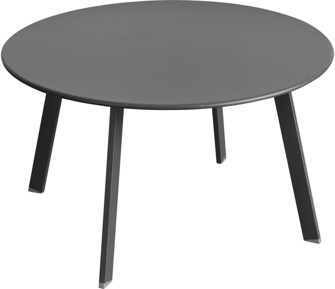 Ronde bijzettafel van staal voor in de tuin SAONA