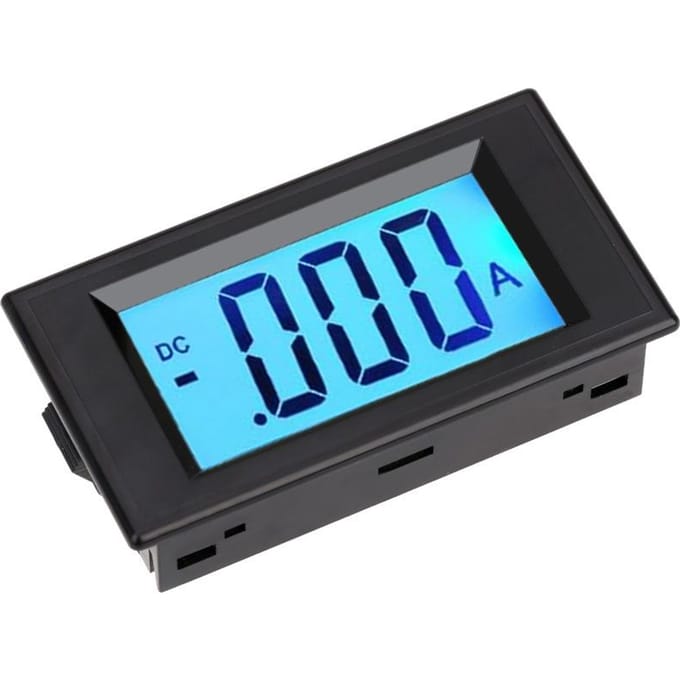 LCD DC 100A Digitaal Display LED Paneel Ampèremeter/AMP Ampèremeter met 100A/75mV Shuntweerstand