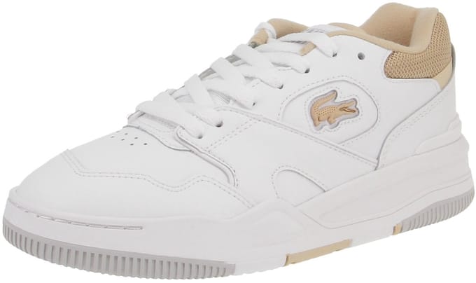 Lacoste 47SFA0057 Lineshot 124 2 SFA - Damesschoenen Sneaker - 2J8-Wht-Brw