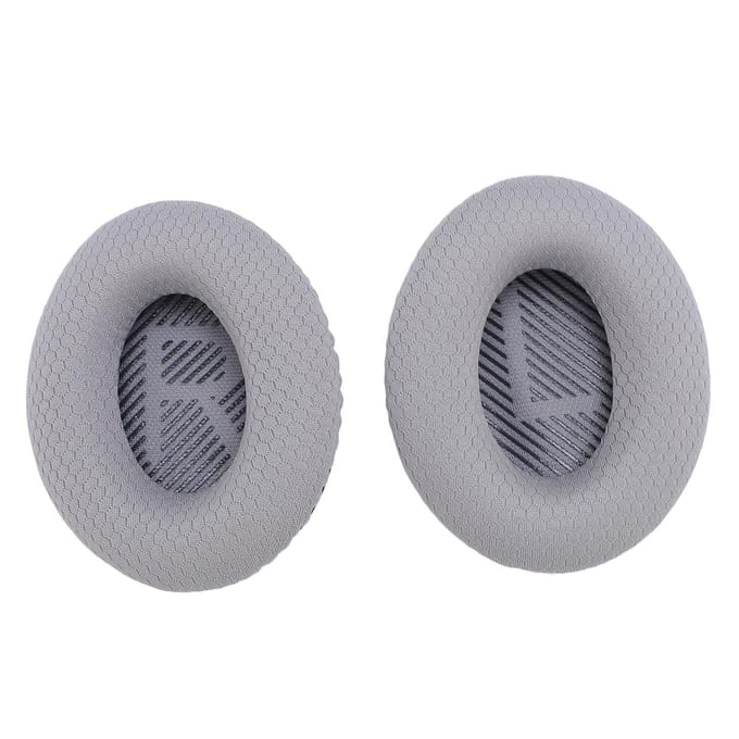 Coussinets d'écouteurs Mousse à mémoire de forme Éponge Maille respirante Coussinets d'écouteurs de remplacement pour QC35 noir