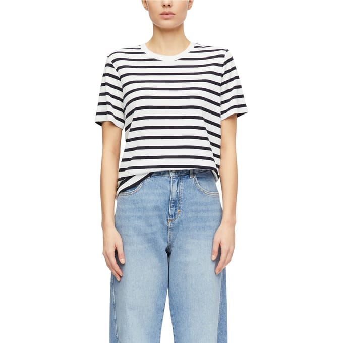 Gestreept casual T-shirt voor dames COMMA Stripe Ultimate