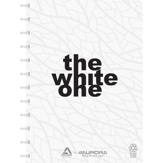 Schrift Adoc Recycled A4 blanco 144 pagina's 80gr wit