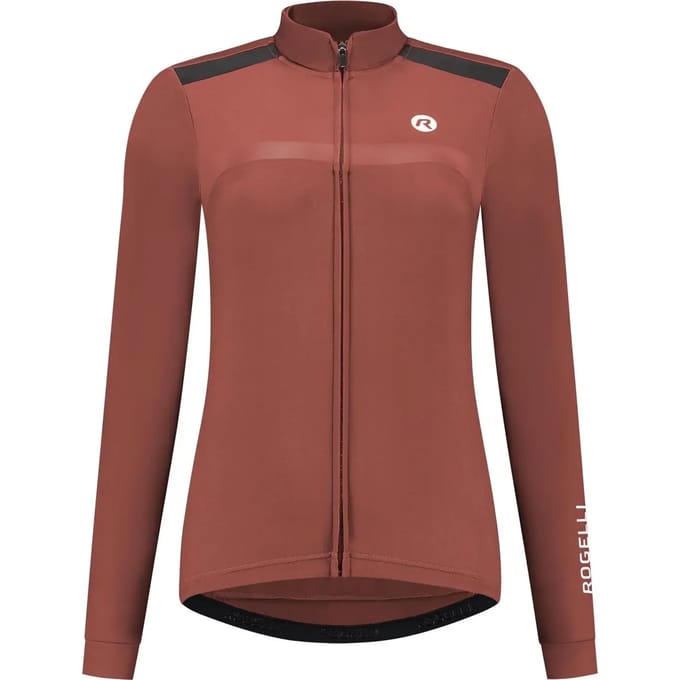 Rogelli Mono Dames Fietsshirt - Lange Mouw - Roze