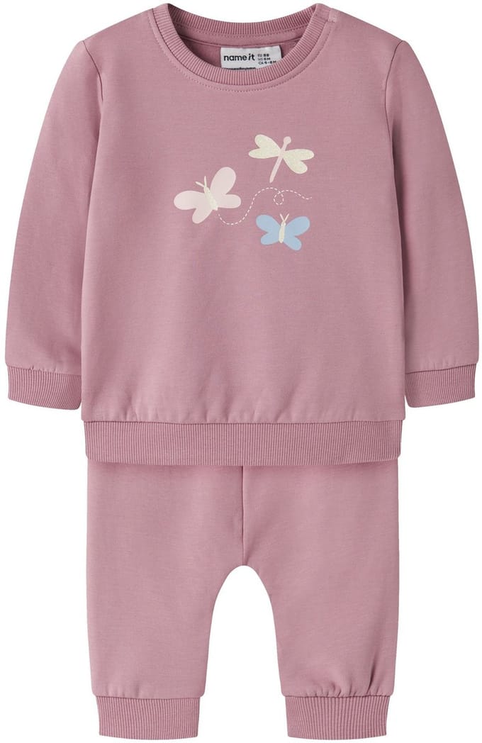 NAME IT NBFVRILLIE LS SWEAT SET Meisjes Trui - Maat 68