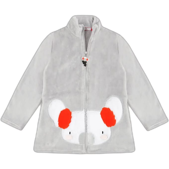 Warme lange mouwen badjas voor meisjes Admas Morning Mouse