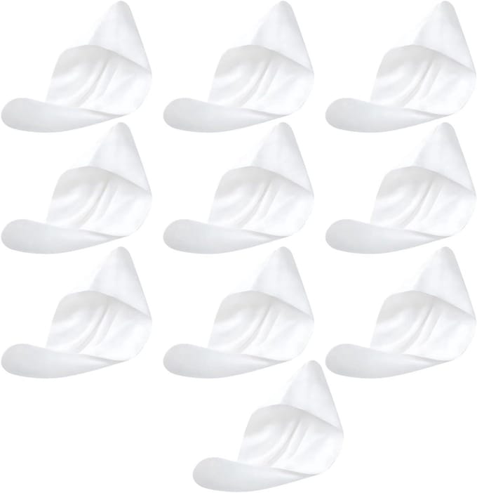 Haardroogkap 10 stuks - Sneldrogende tulband - Haar Drogen - Super absorberend - 65 cm lang - Wit
