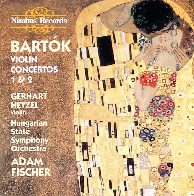 Gerhart Hetzel, Adam Fischer, Hungarian State Symphony Orchestra - Bartók: Violin Concertos 1 & 2 (CD)