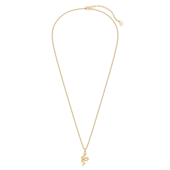 Chocli halsketting slang 18k verguld