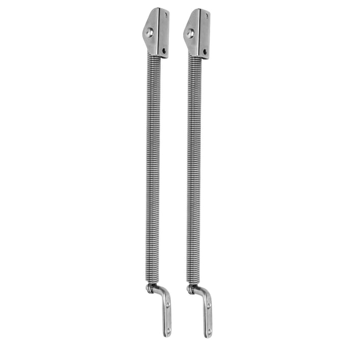 2 Stuks Veerluikhouder 320mm Lengte Heavy Duty RVS Hoge Sterkte Luikdekselsteun