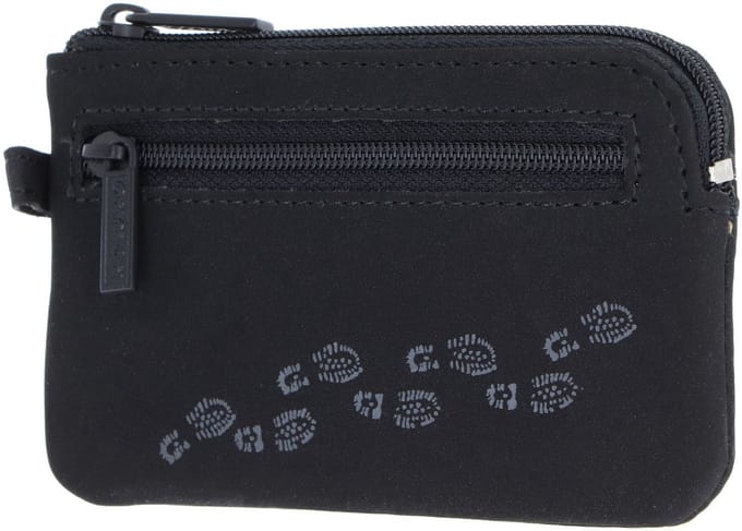oxmox sleutelgeval New Cryptan Keyholder Footsteps 2.0 Print Grey Black zwart