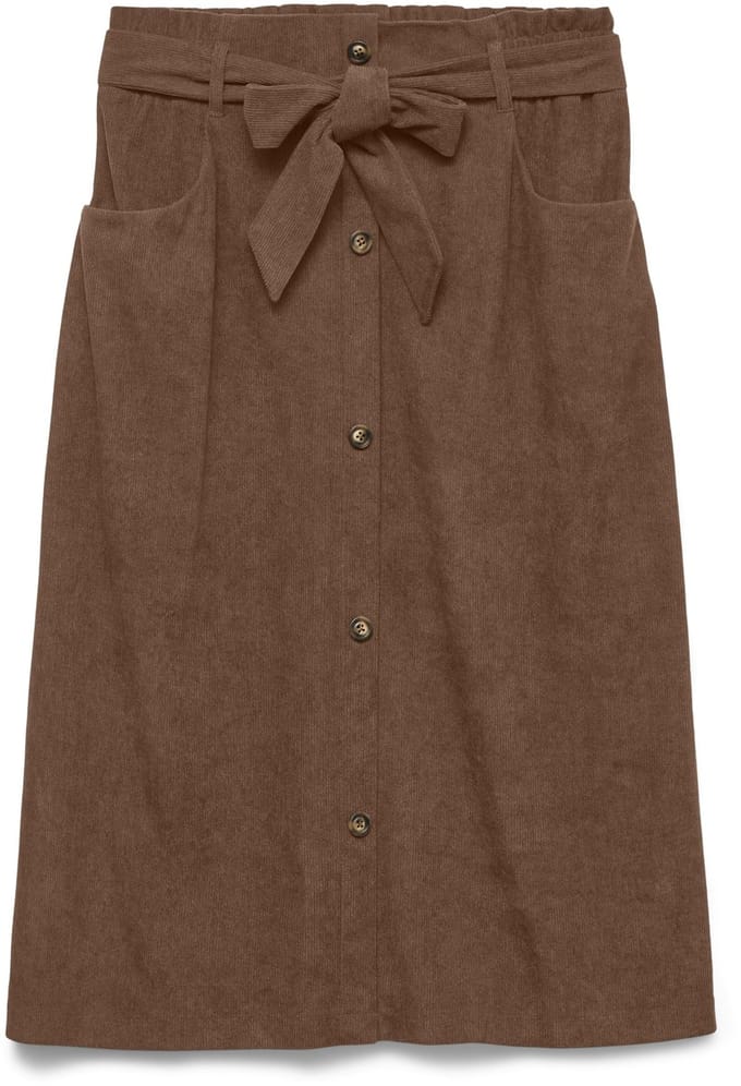 Vero Moda Rok VMVILJA Corduroy High waist Midi-rok