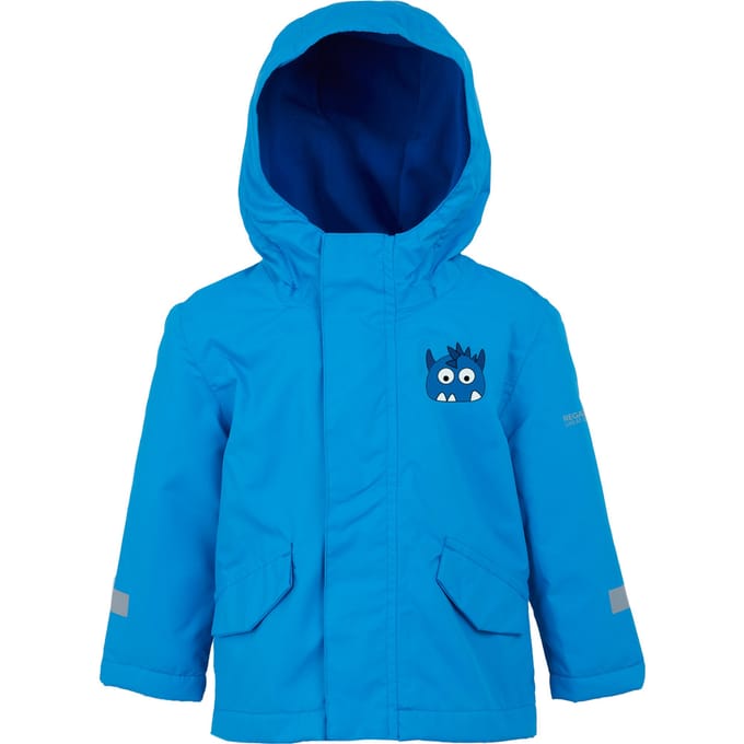 Regatta Spike Het Monster Waterdichte Jas voor Kinderen/Kinderen (Hydroblauw)