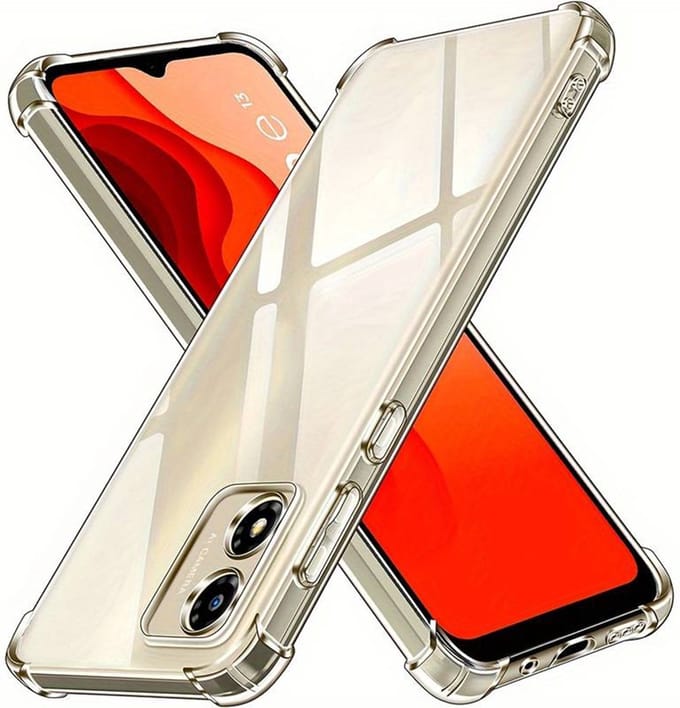 Hoesje geschikt voor Motorola Moto E13 - Techsuit Shockproof Silicone Back Cover - Transparant
