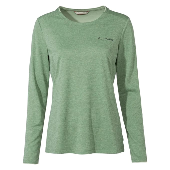 Vaude Essential T-shirt Met Lange Mouwen Groen 34 Vrouw