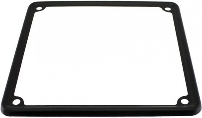 Support plaque d immatriculation 170x170mm RMS pour moto auto rétro ancien Neuf