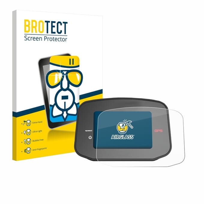 Screenprotector voor PowaKaddy CT8 GPS Beschermglas transparant