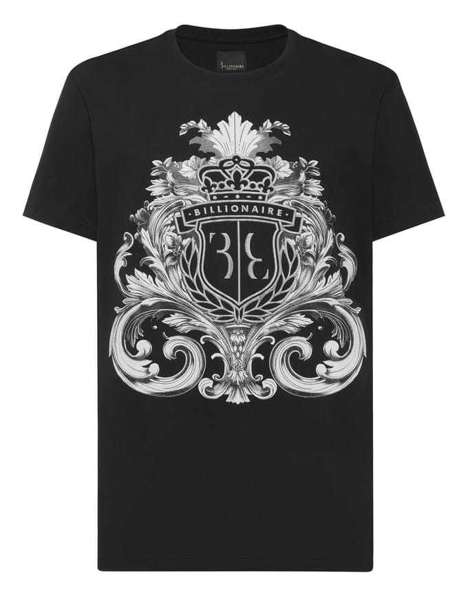 T-Shirt Ronde Hals Ss Crest Barok