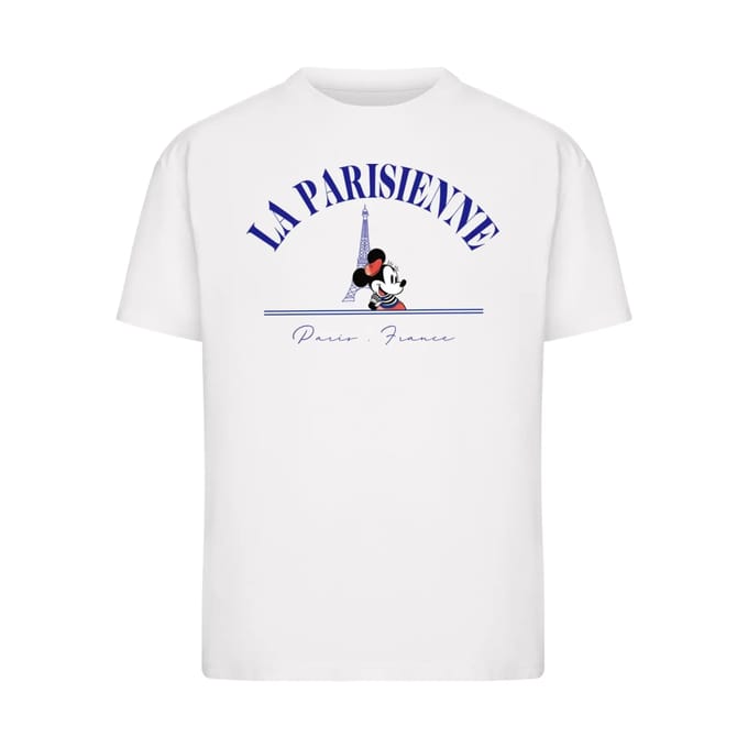 Dames-T-shirt Merchcode Minnie La Parisienne