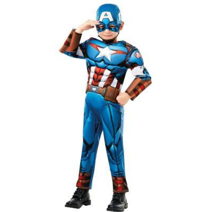 Avengers Captain America Deluxe Feestkleding