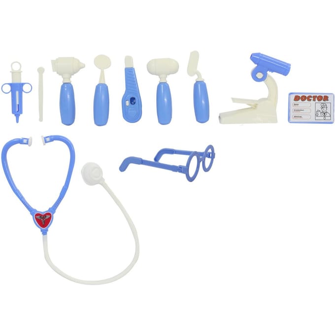 Jamara Speelset Be A Doctor Blauw Junior 9-delig