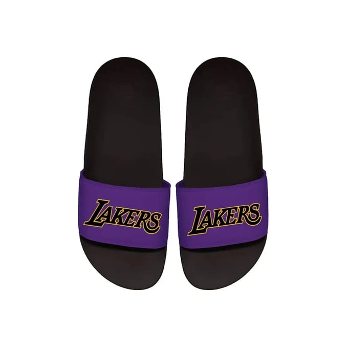 Los Angeles Lakers slippers Two Tone