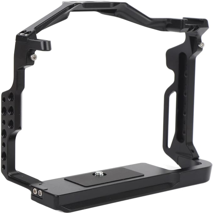 Camera Kooi 14 inch 38 inch Schroefgat Aluminiumlegering Video Rig Camera Stabilisator Frame voor Z8 Camera black