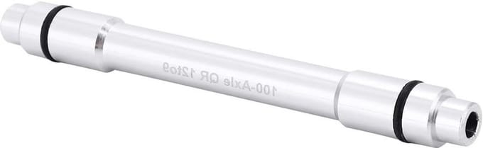 Thru Axle Adapter voor Turbo Trainer - Aluminium Fietsas Adapter 12mm naar 9mm Snelsluiting Zwart